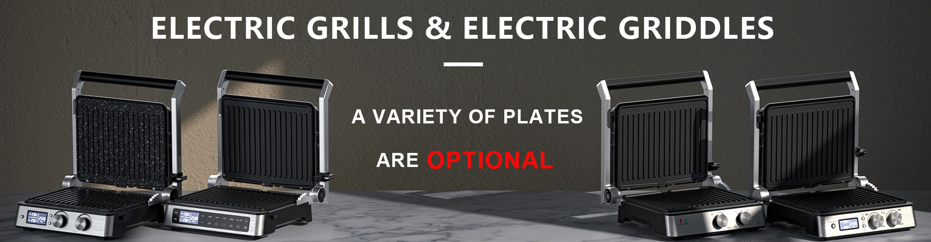 Electric Grills banner2