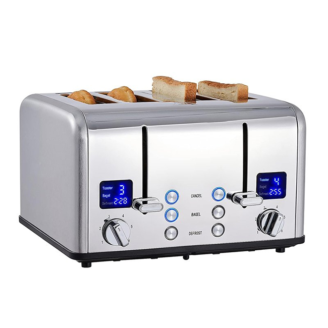 WT-YF01(LED Display 4-Slice Toaster)-1