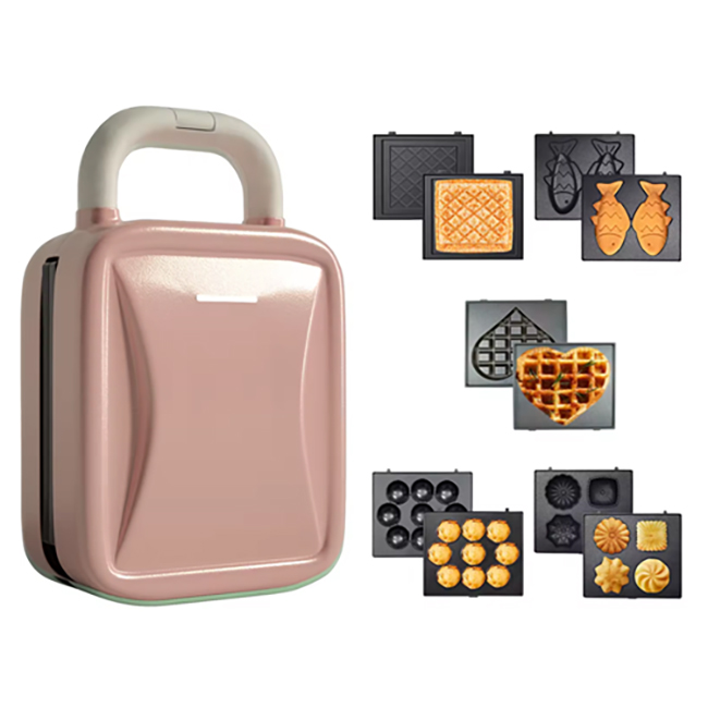WZ-588(Sandwich Maker-Dark Green light Green Pink)-2