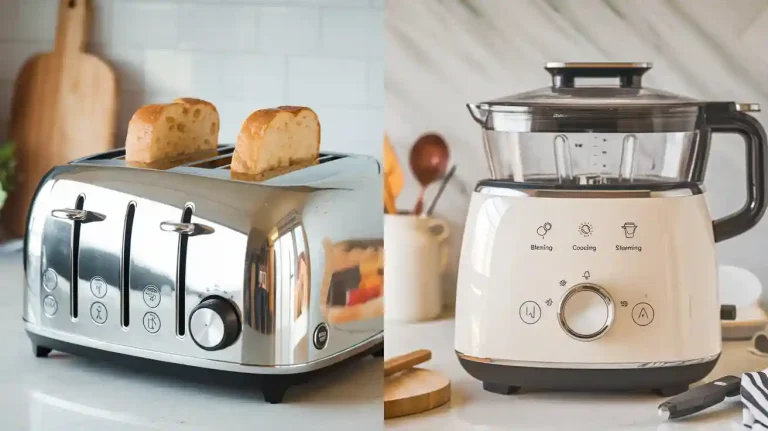Black and Decker 4-Slice Toaster Versus ESIUO Multi-Function Models
