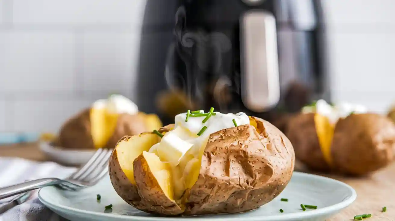 Air Fryer Baked Potatoes Made Simple