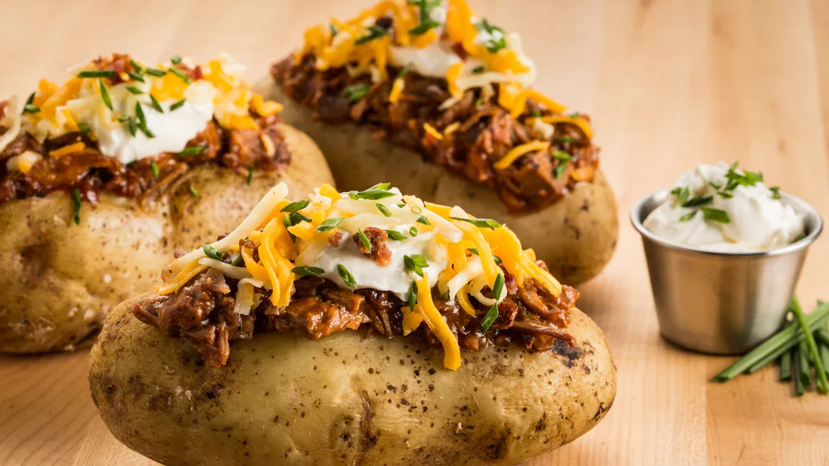 Topping Ideas for Air Fryer Baked Potatoes