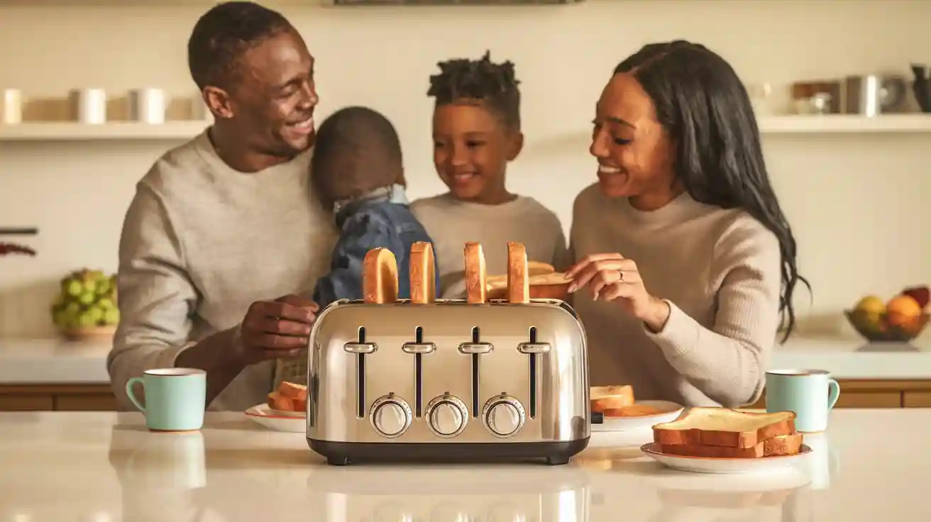 Top 7 4 Slice Toasters for Families in 2025 Tested for Performance
