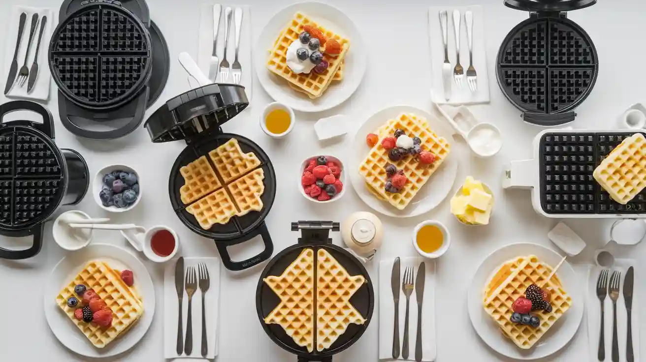 Top Ten Waffle Makers for Crispy, Fluffy Treats
