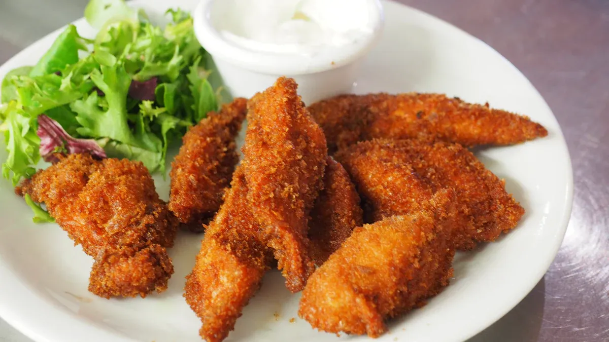 Parmesan Crusted Air Fryer Chicken Breast Recipe