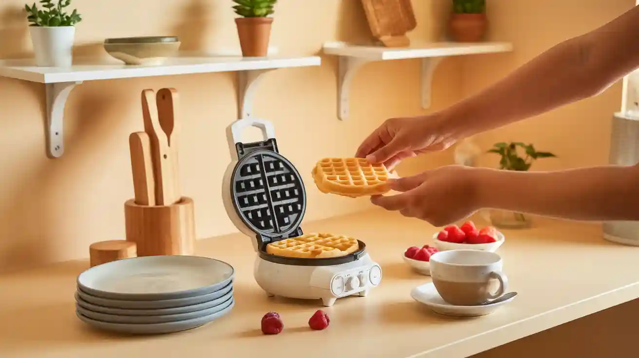 Mini Waffle Makers Make the Most of Small Kitchens