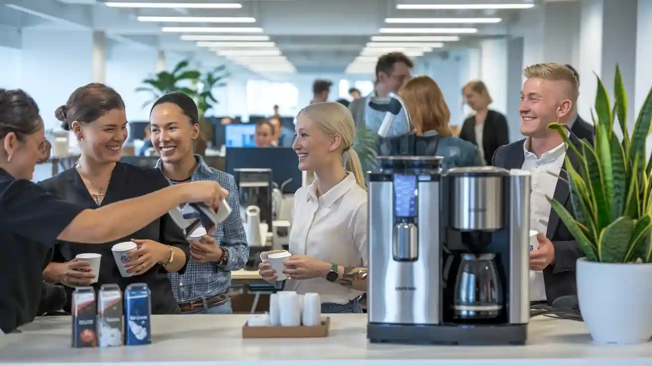 Simple Ways Office Coffee Makers Improve Employee Morale
