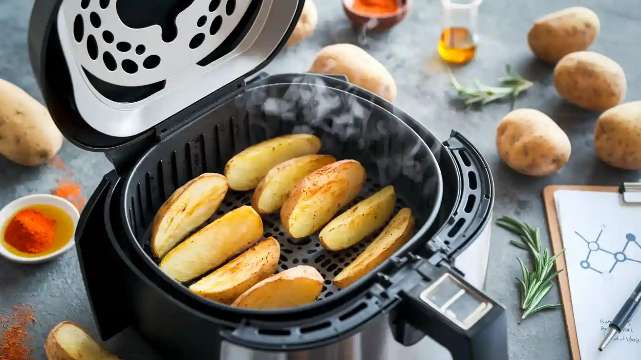 How Air Fryers Transform Potatoes Scientifically