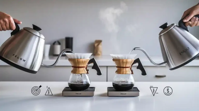 Fellow Gooseneck Kettle Compared to ESIUO Which Wins for Precision and Value