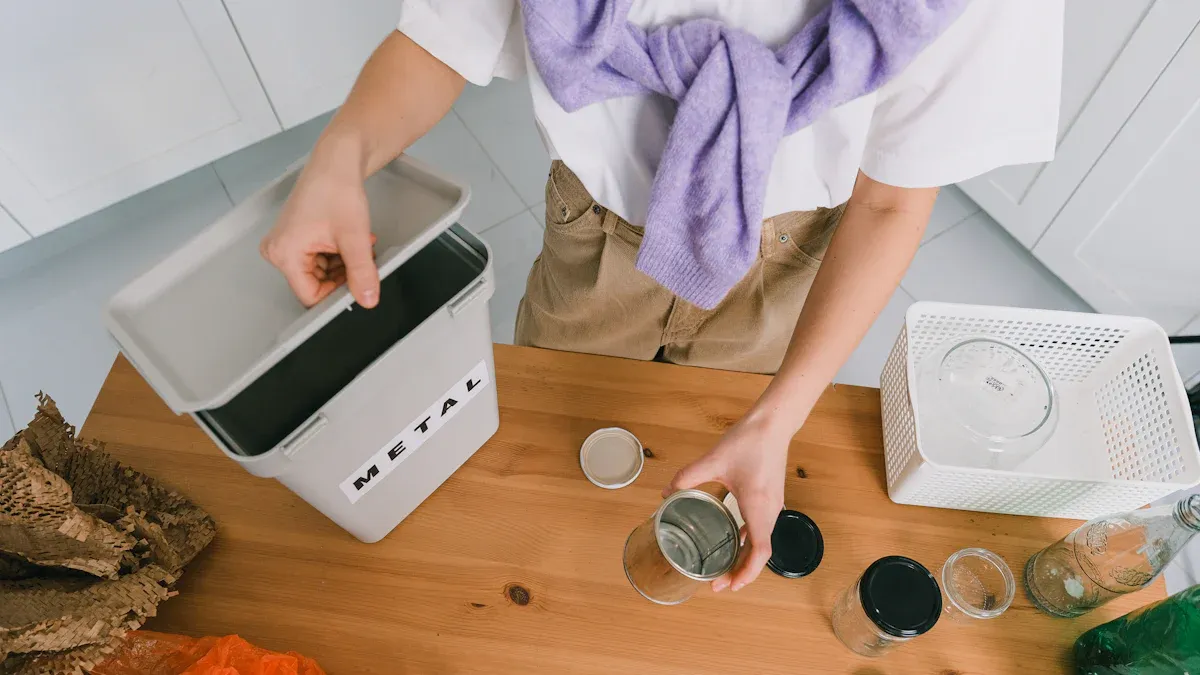Daily Use: Kitchen Composter in Action