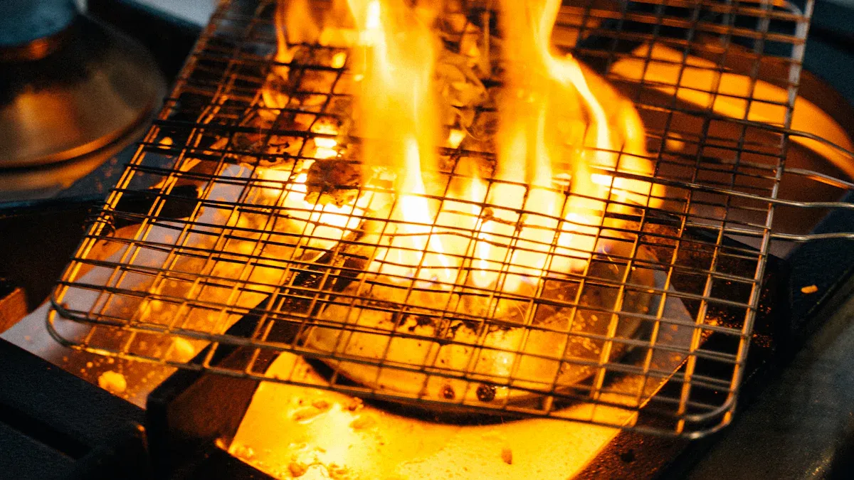 Quick-Access Grill Temperature Chart and Checklist
