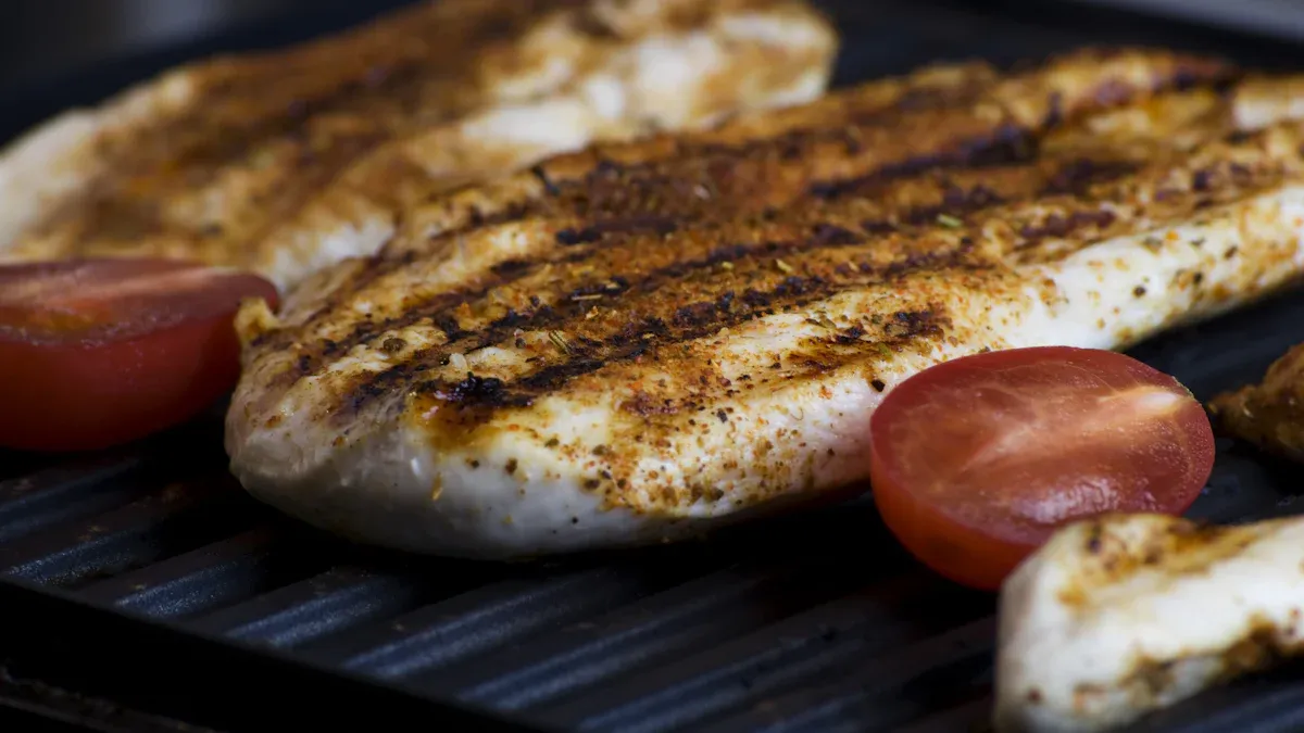 Grill Temperature and Time Guide by Food Type