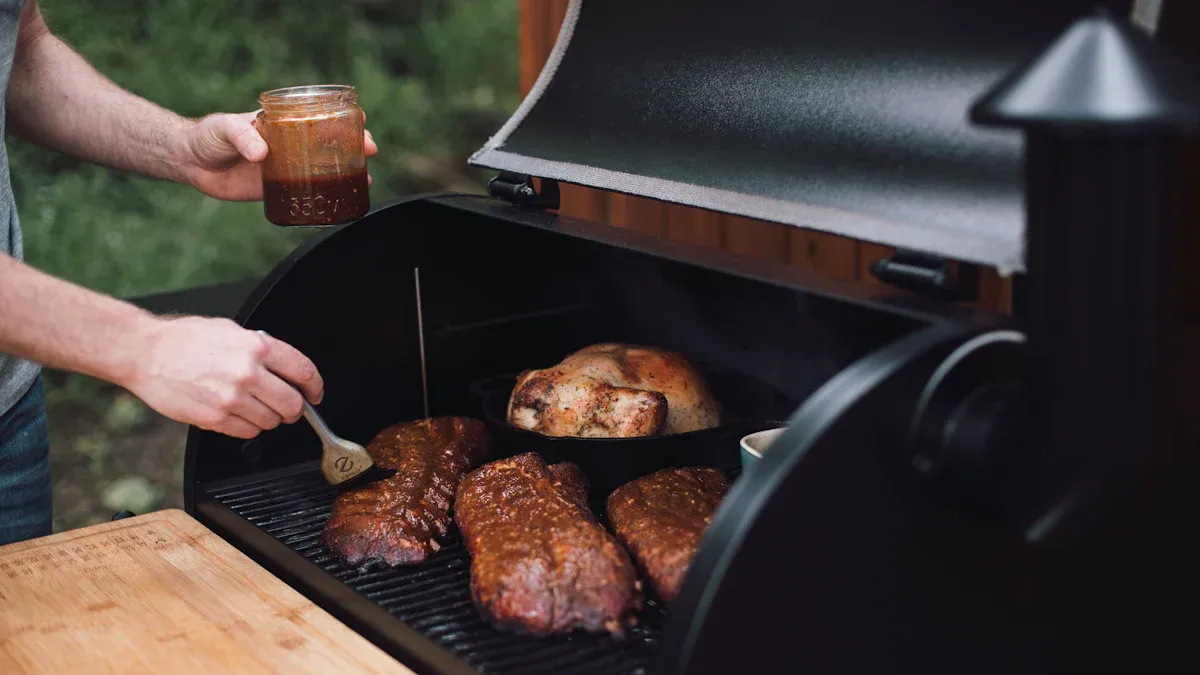 ESIUO’s Commercial Two-Side Grill: Efficiency and Durability