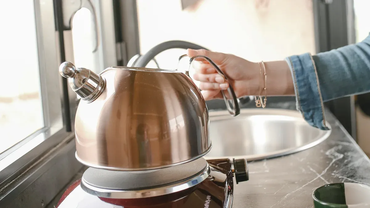 Time and High Energy Efficiency with Electric Tea Kettle