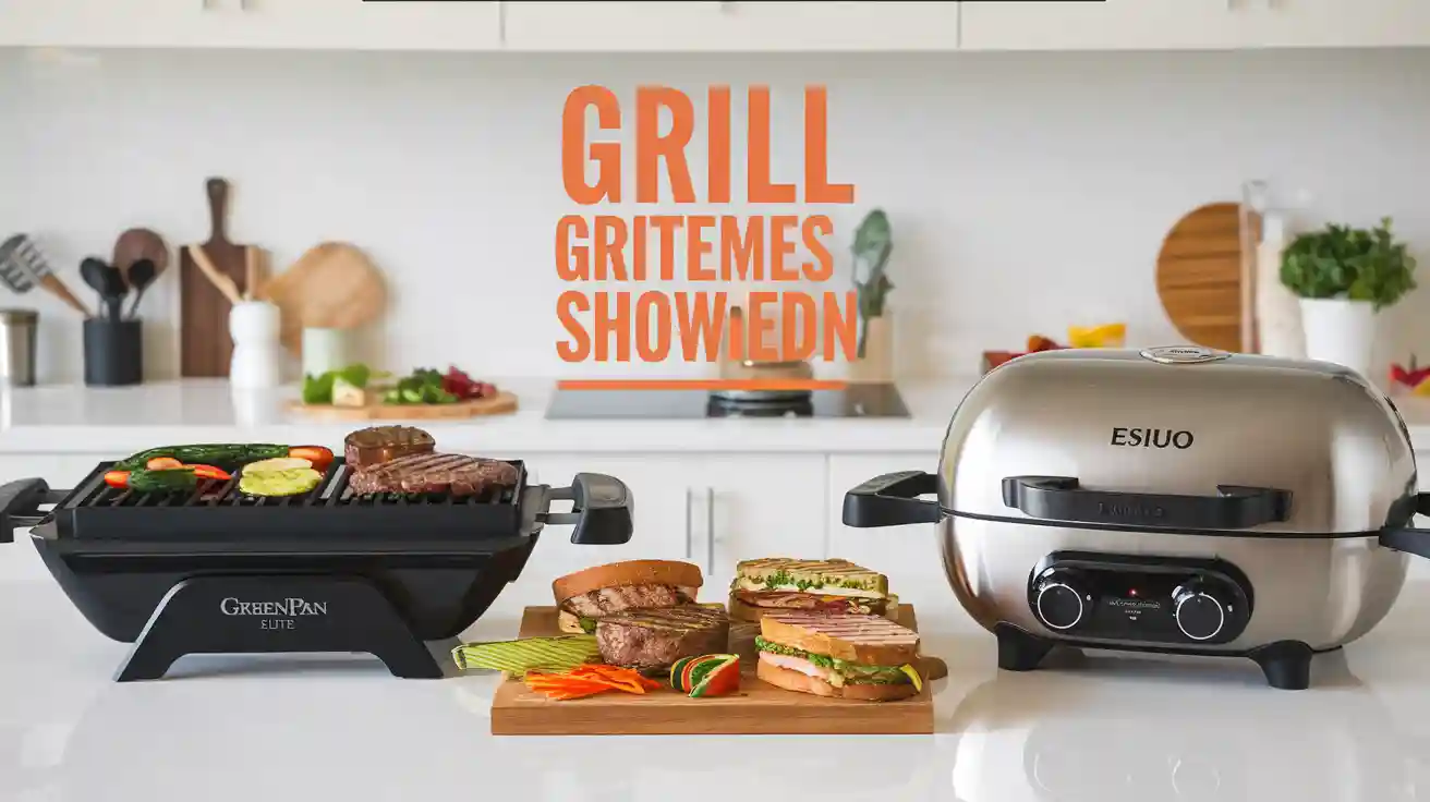 Grill Greatness: greenpan elite 7-in-1 multi-function contact grill & griddle vs ESIUO showdown