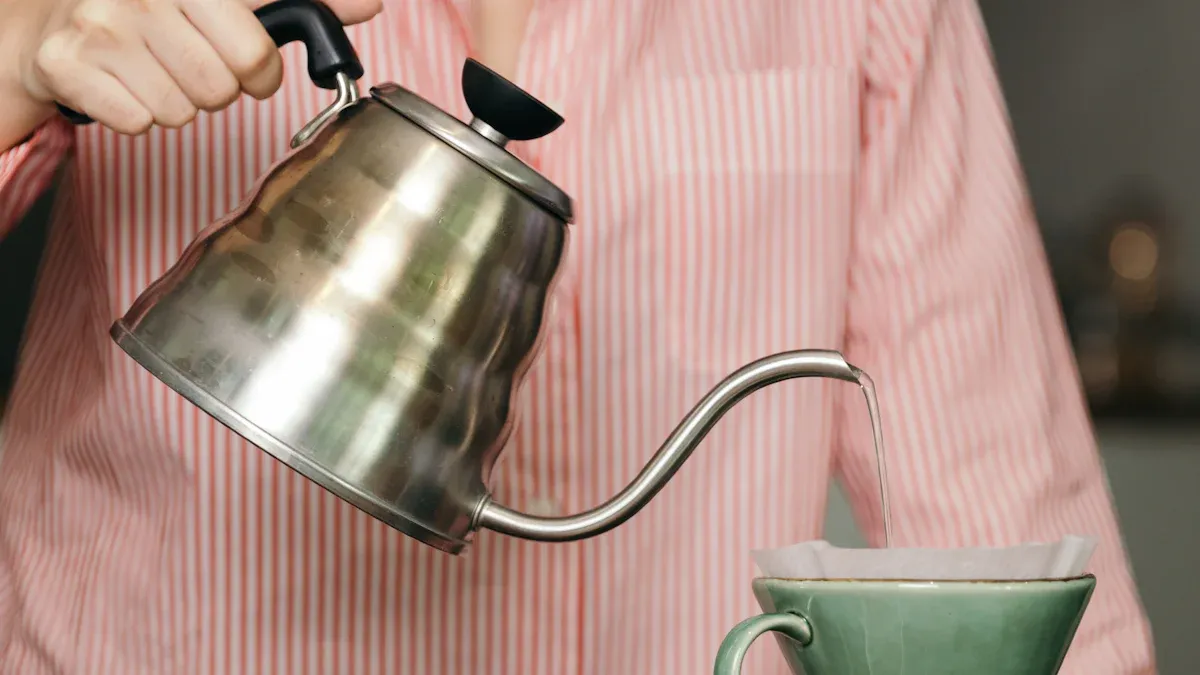 Pouring Control and Spout Design: Bodum Gooseneck Kettle Compared