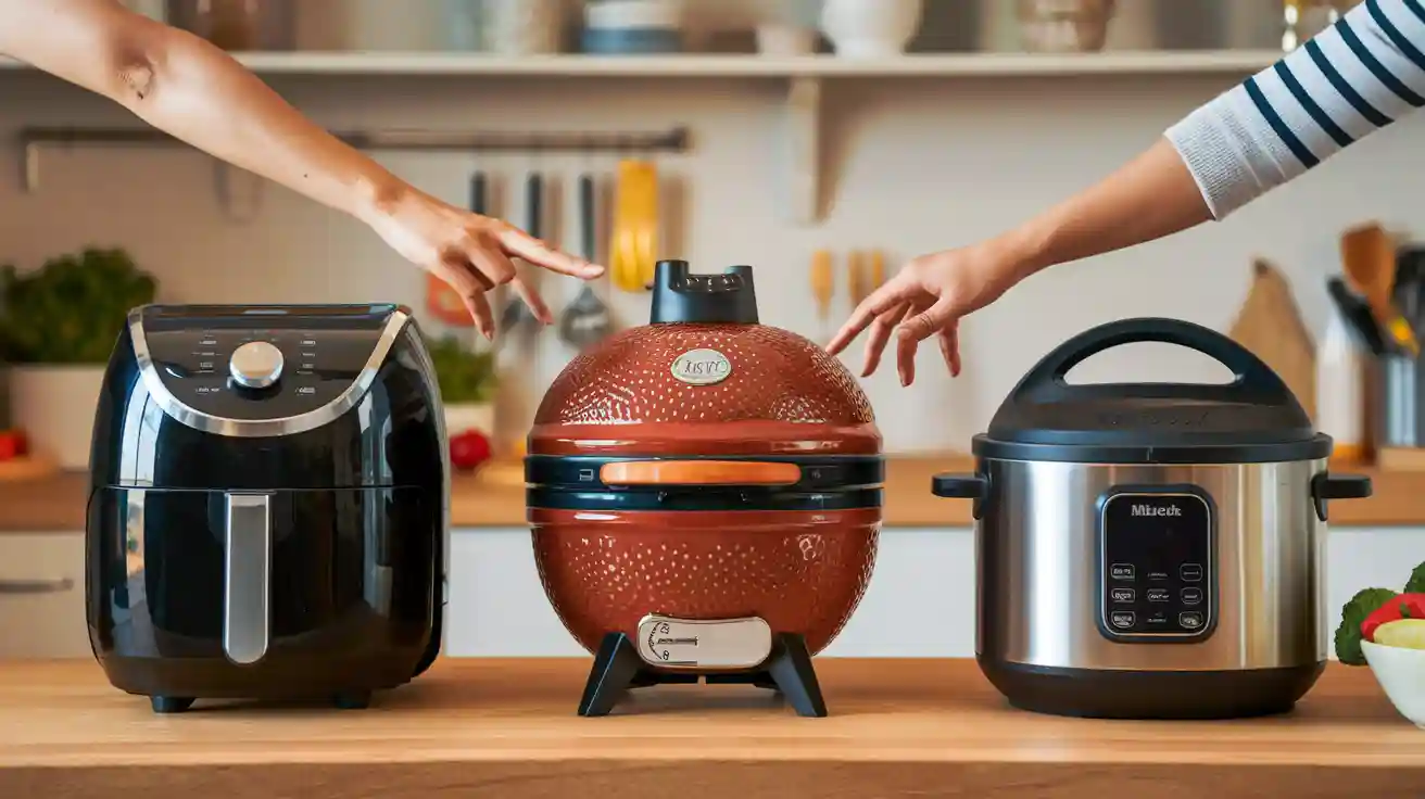 Choosing Between Air Fryers, Electric Grills, and Multi-Cookers for Home Cooks