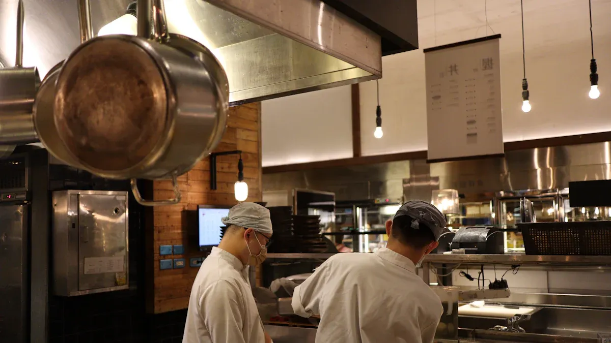 Restaurant Kitchen Space and Workflow
