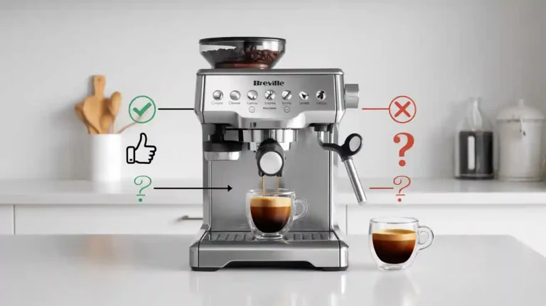 Breville Barista Express Espresso Machine Pros and Cons