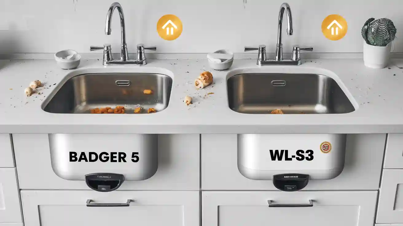 Badger 5 food disposal or WL-S3, which is trending now?