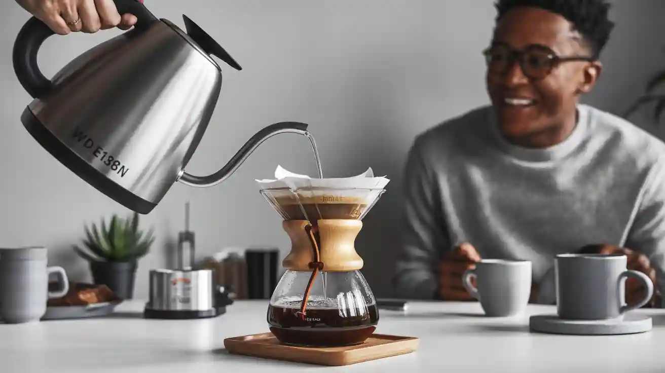 Best electric kettle gooseneck WD-E138N surprises pour-over fans