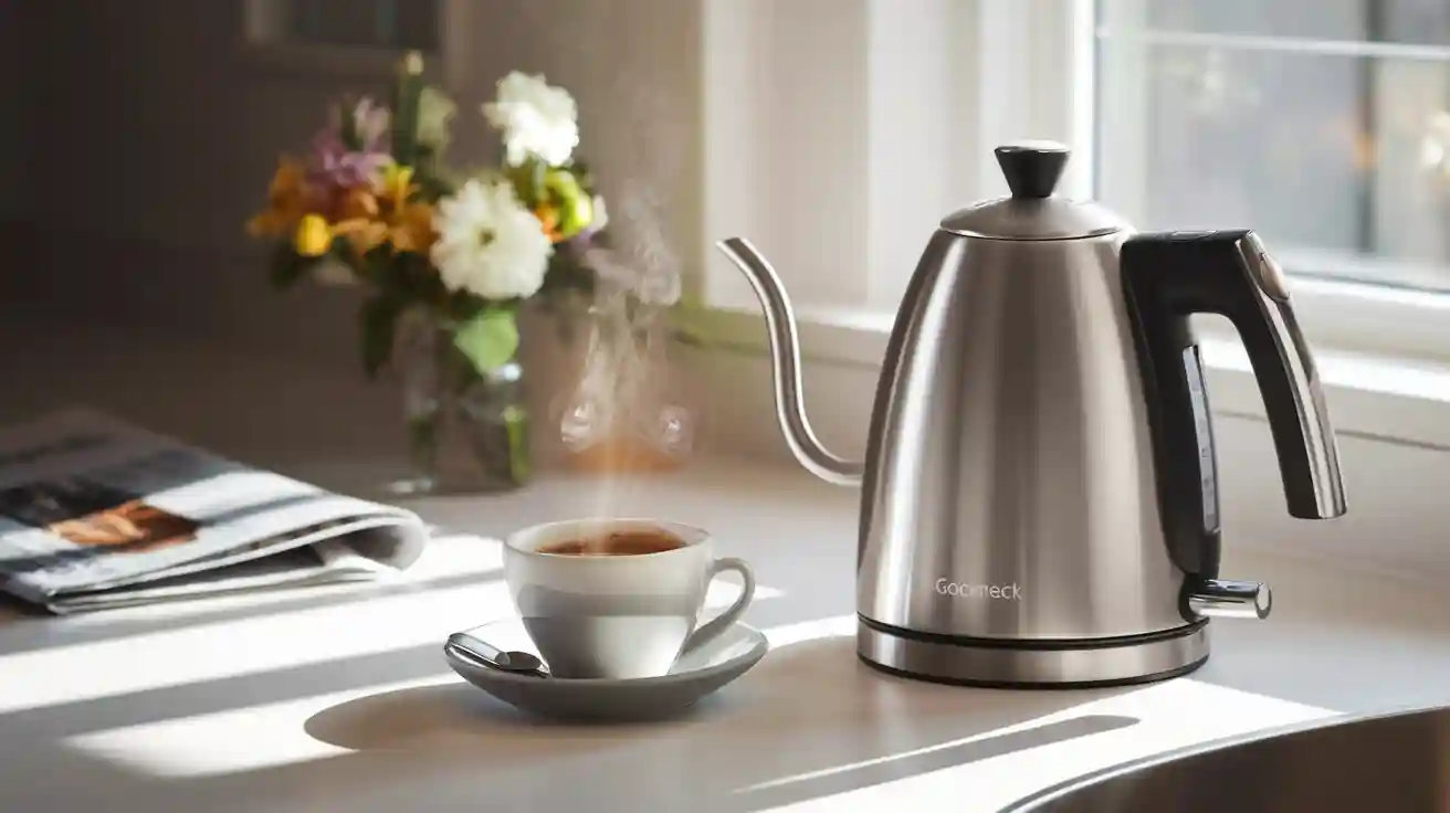 Elevate Your Morning Brew with Top Electric Gooseneck Kettle Features