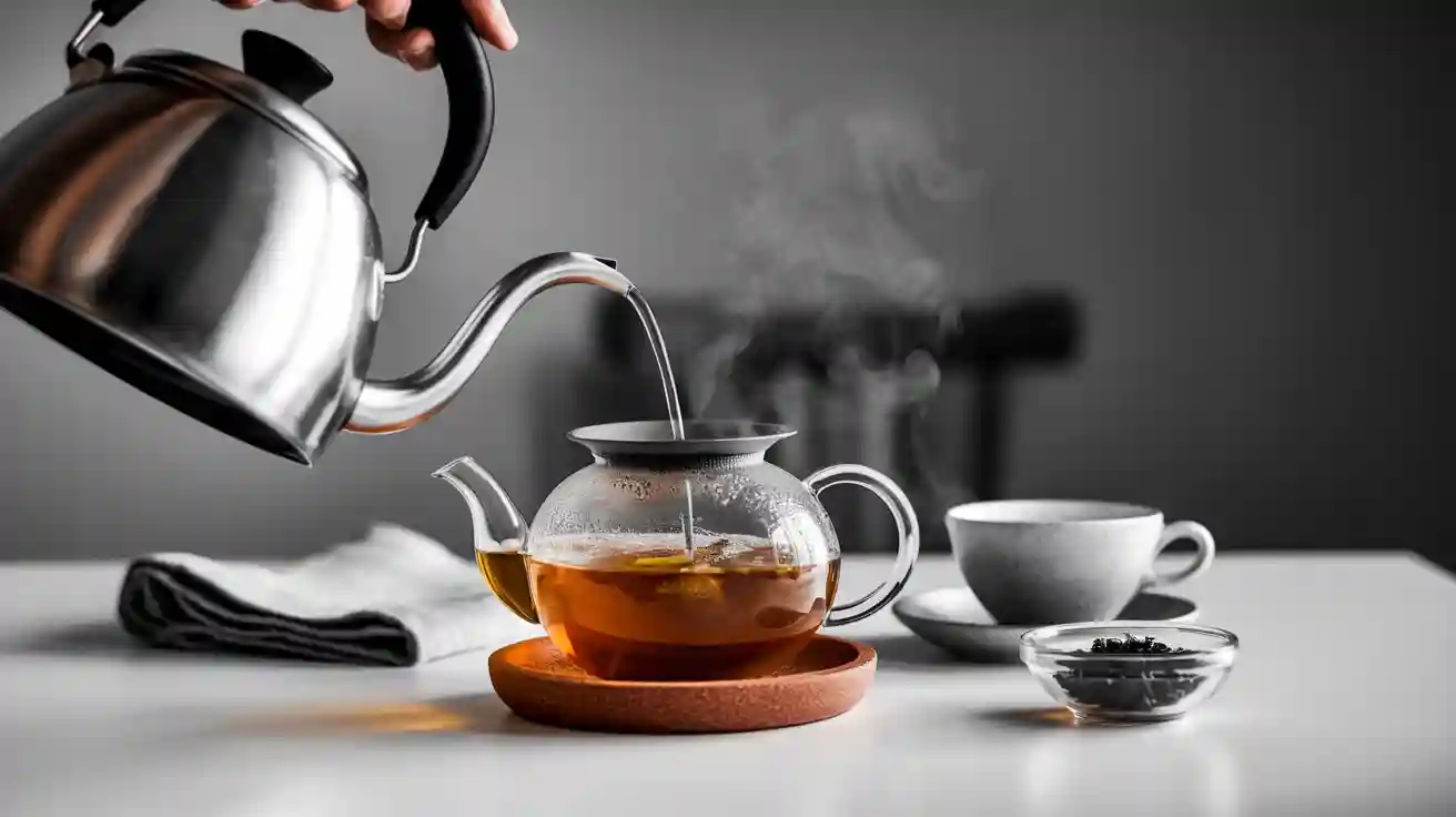 Mastering the Art of Pour Over Tea with a Stovetop Gooseneck Kettle