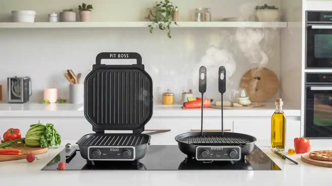 Pit Boss portable griddle vs ESIUO portable griddle for clean cooking in 2025