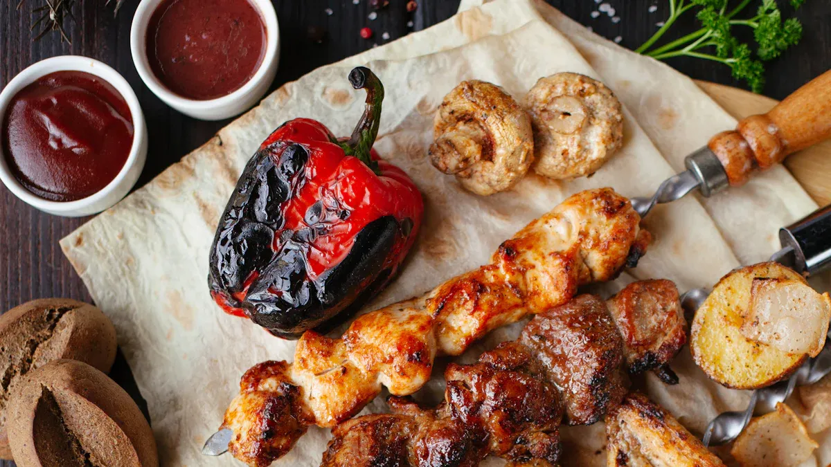 10 Healthy Recipes for the Portable Gas Griddle Grill