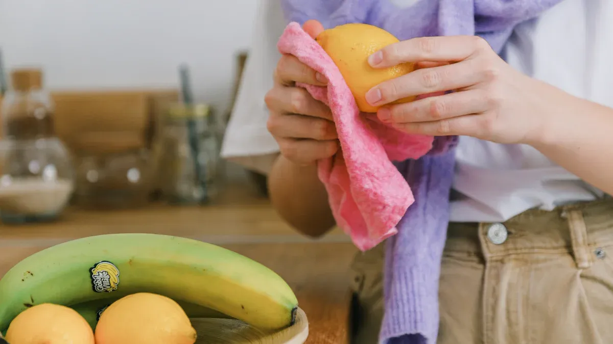 Citrus Peels to Clean a Garbage Disposal