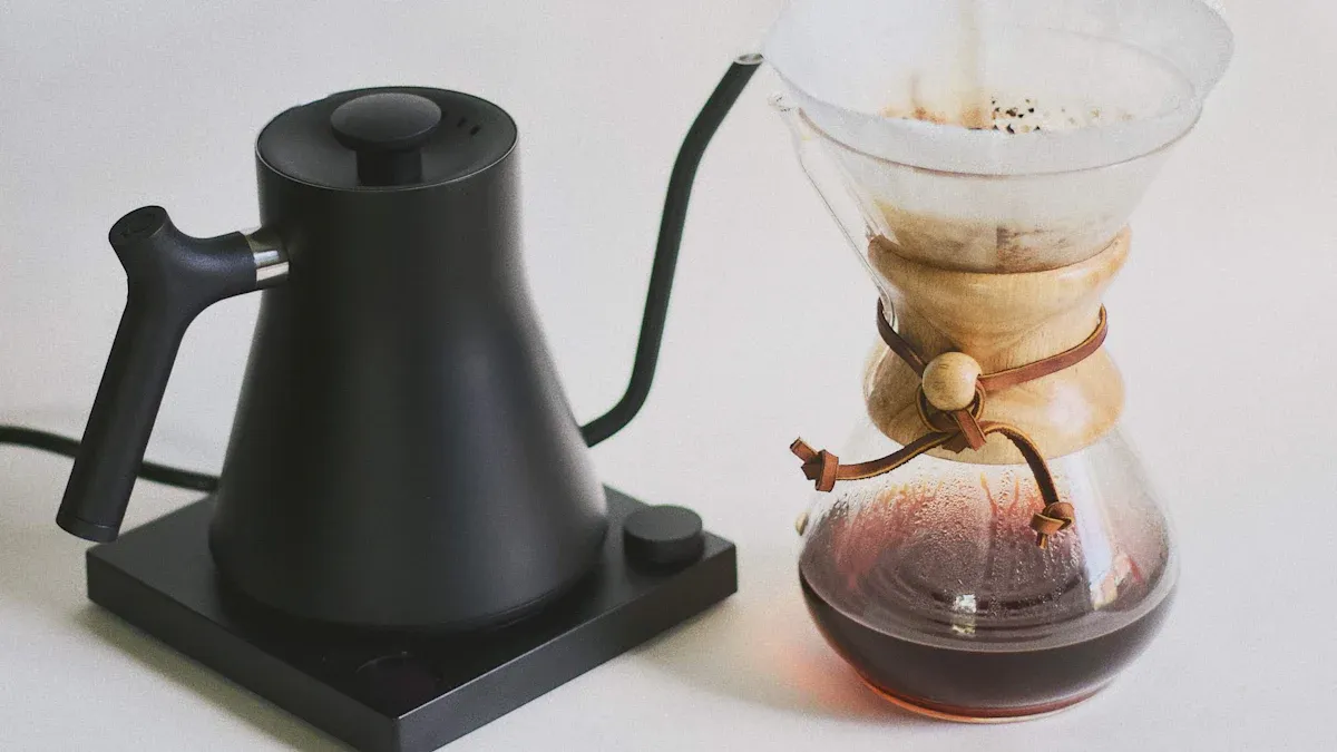 Electric Kettle Gooseneck Design Features