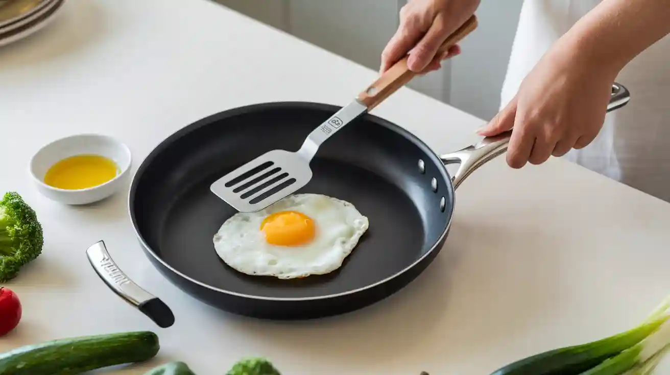 Best nonstick frying pan surprises with safer cooking