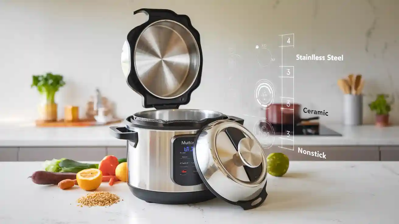 Why Multicooker Pot Materials Matter for Precision Cooking in 2025
