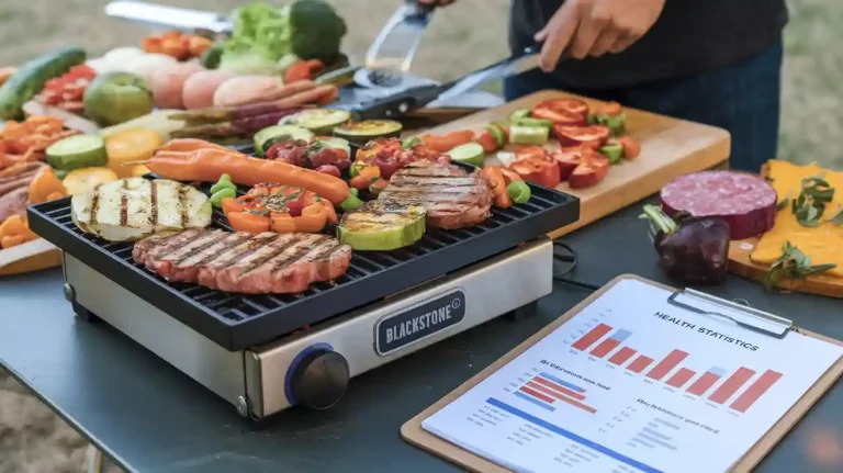 Portable Blackstone Griddle Backed by Real Health Stats