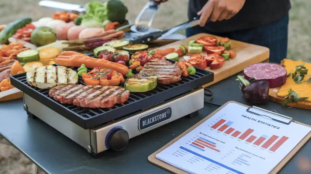 Portable Blackstone Griddle Backed by Real Health Stats