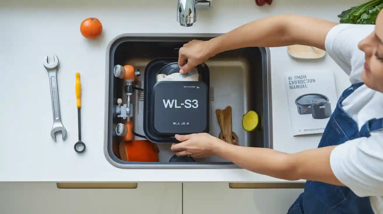 Install Your WL-S3 Smart Food Waste Disposer Without Professional Help