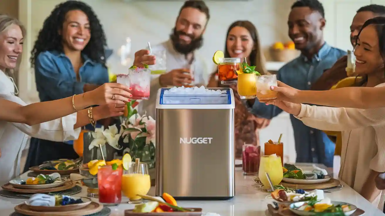 The Secret to Better Home Entertaining with Nugget Ice Makers
