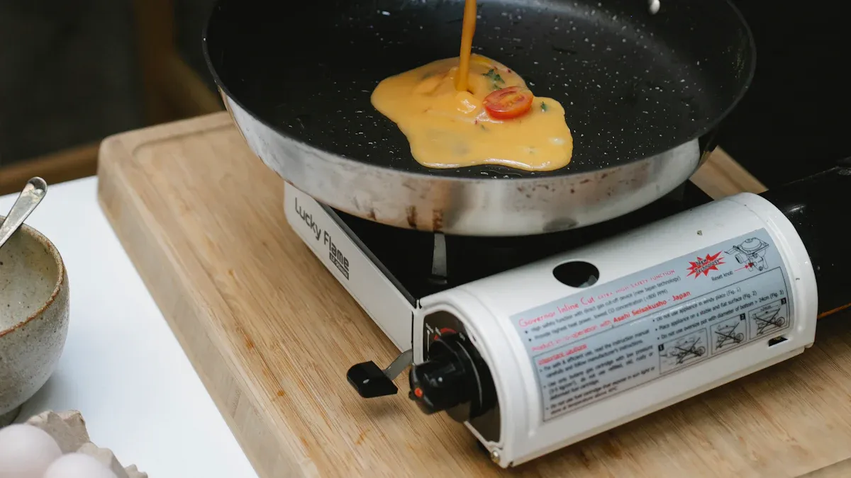 Healthy Breakfast Recipes on the Portable Gas Griddle Grill