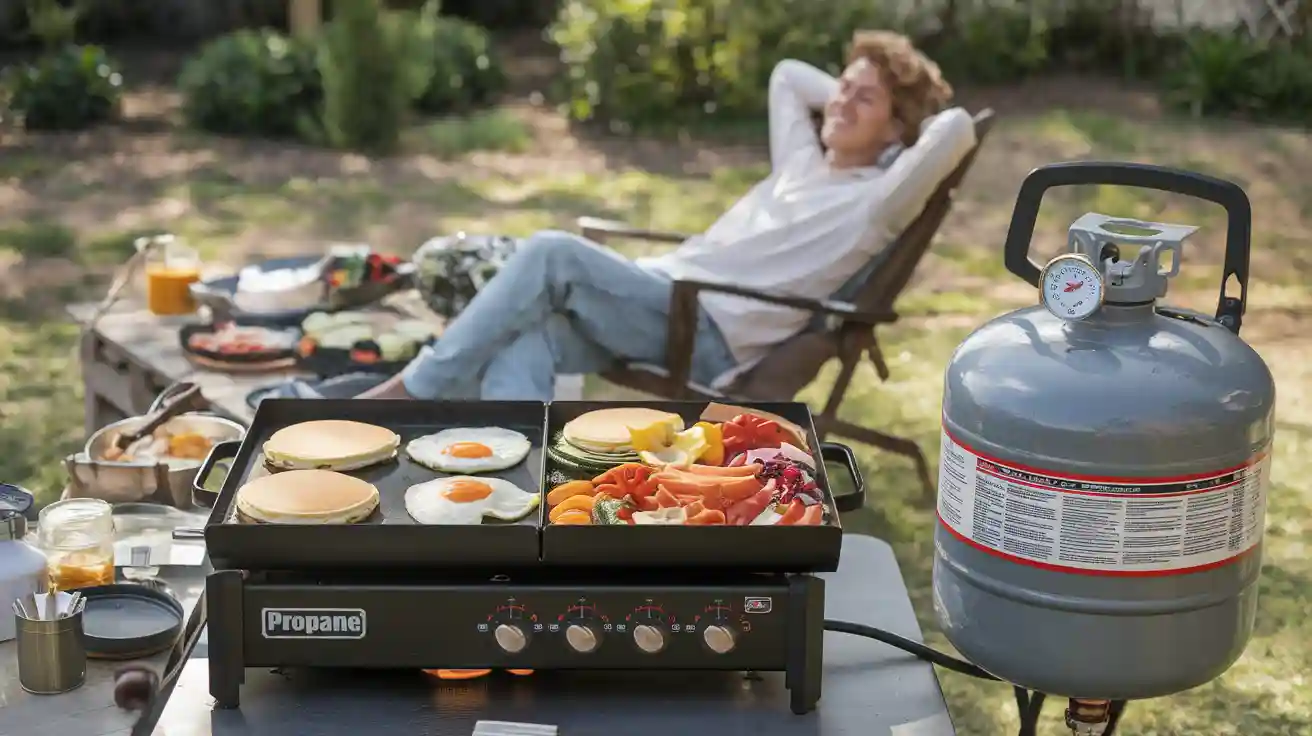 Portable Griddle Propane: Want More Cooking, Less Refills?