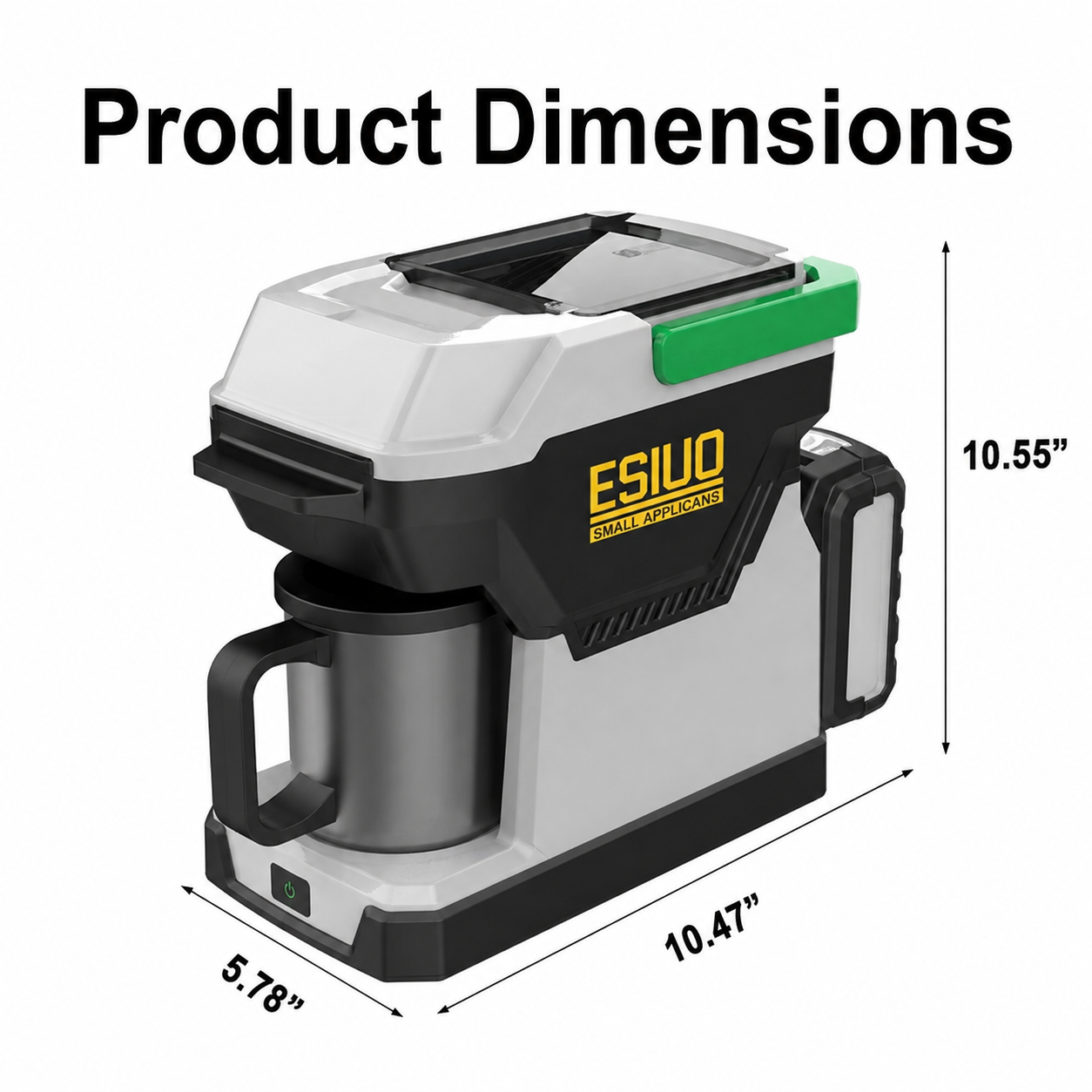 Cafeteira portátil para camping