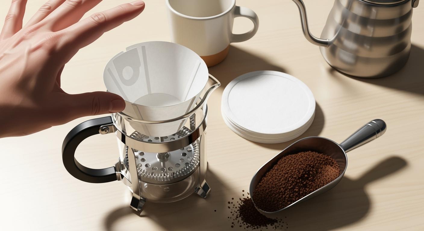 How to Use Paper Filters in a French Press