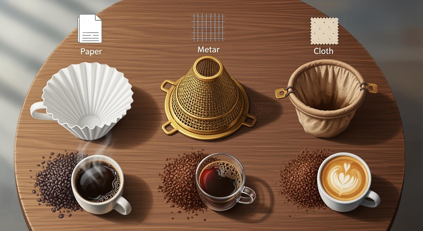 Comparing Coffee Filter Types and Their Pros and Cons