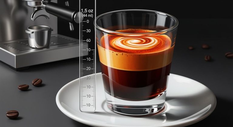 How many ounces in a shot of espresso
