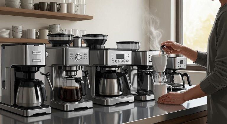 Top Stainless Steel Coffee Makers for Home Use Reviewed in 2025