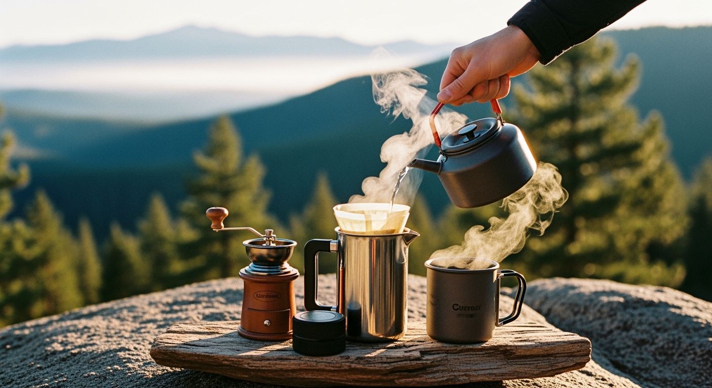 Best Portable Camping Coffee Makers from a Trail Expert'
style=